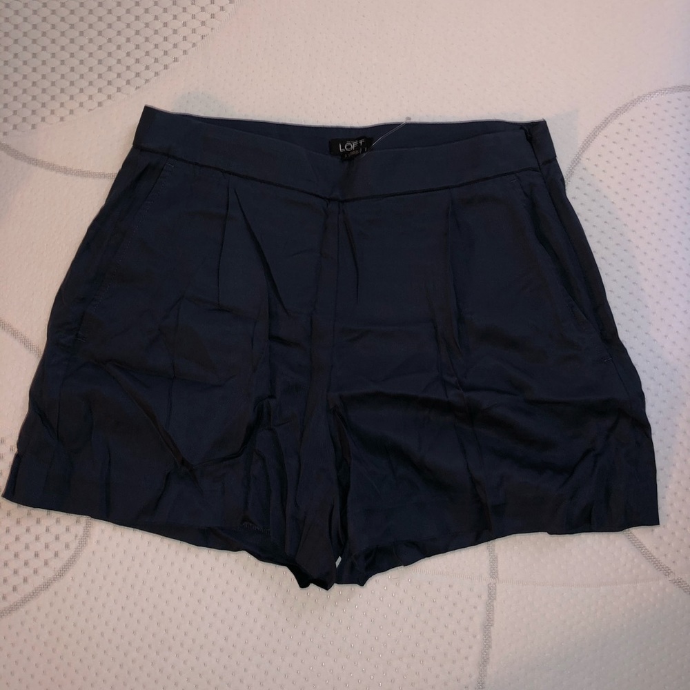 Blue mini shorts